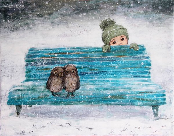 Бабушка грузинской художницы Нино Чакветадзе