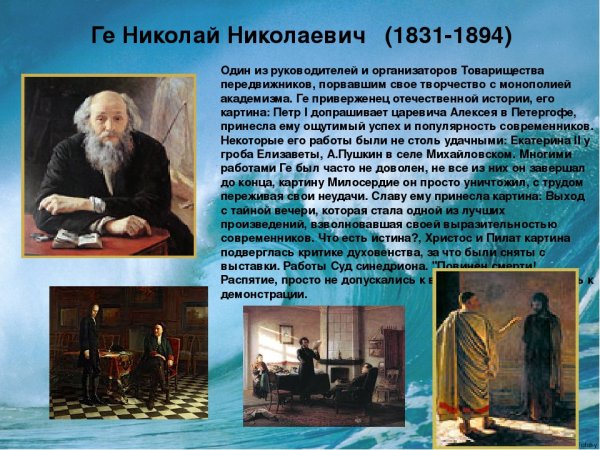 Передвижники Николай ге