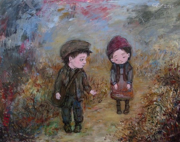 Нино Чакветадзе _ Грузинская художница новыё год