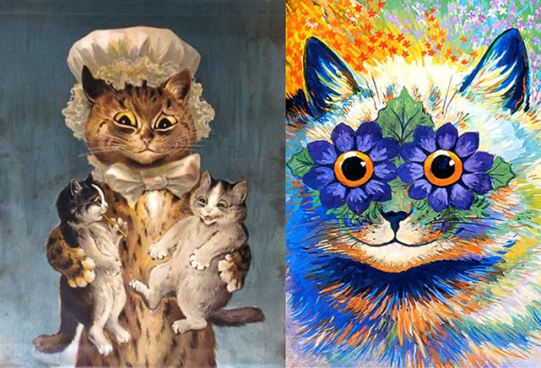 Художник котов Луис Уэйн