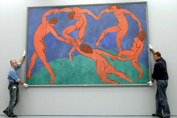 Танец картина Матисса 1910