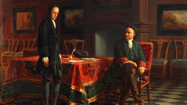 Николай ге Петр 1 допрашивает царевича Алексея