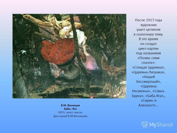 Врубель баба Яга