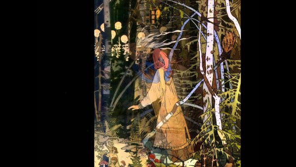 Иван Билибин баба Яга