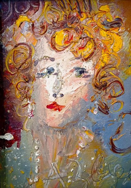 Анатолий Зверев автопортрет