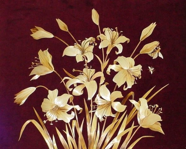 Композиции из соломки