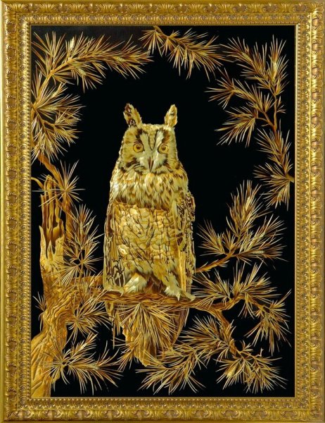 Картины из соломы Валерий Козлов