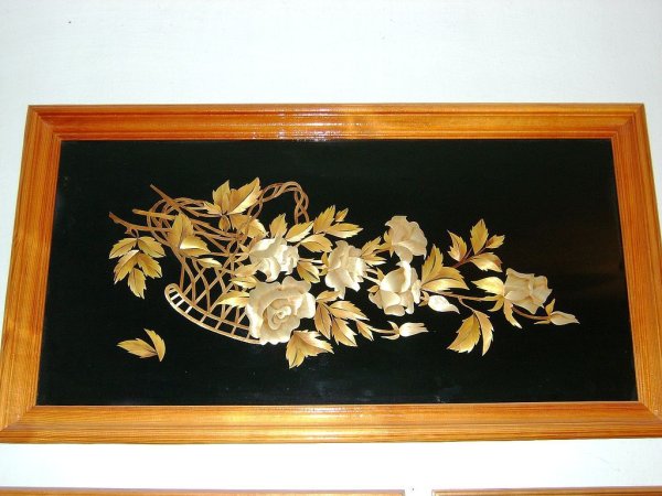 Картины из соломки Валерия Козлова