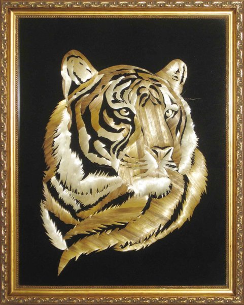 Парусник из соломки