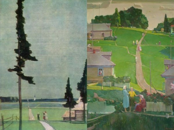 Георгий Григорьевич Нисский «над снегами» (1960)