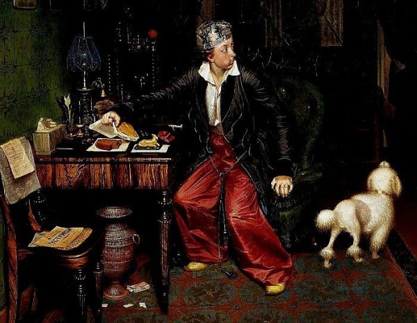 Павел Андреевич Федотов завтрак аристократа