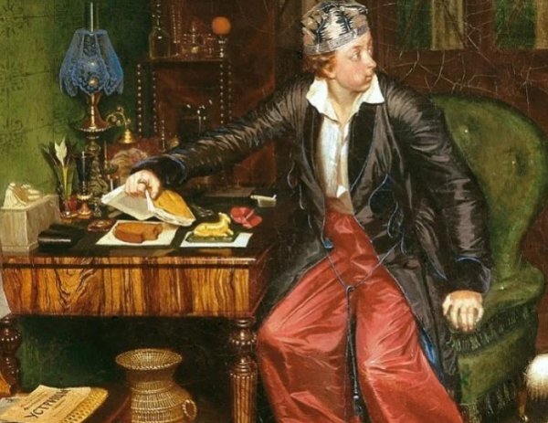 Павел Андреевич Федотов завтрак аристократа