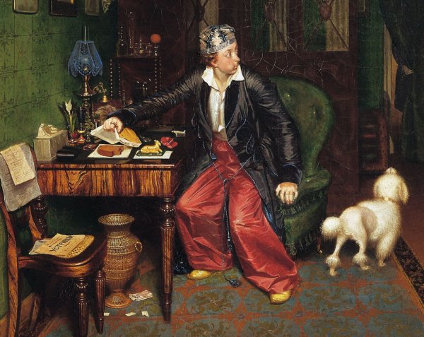 Павел Андреевич Федотов Gamblers