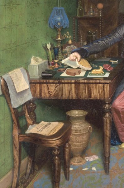 Павел Федотов завтрак аристократа