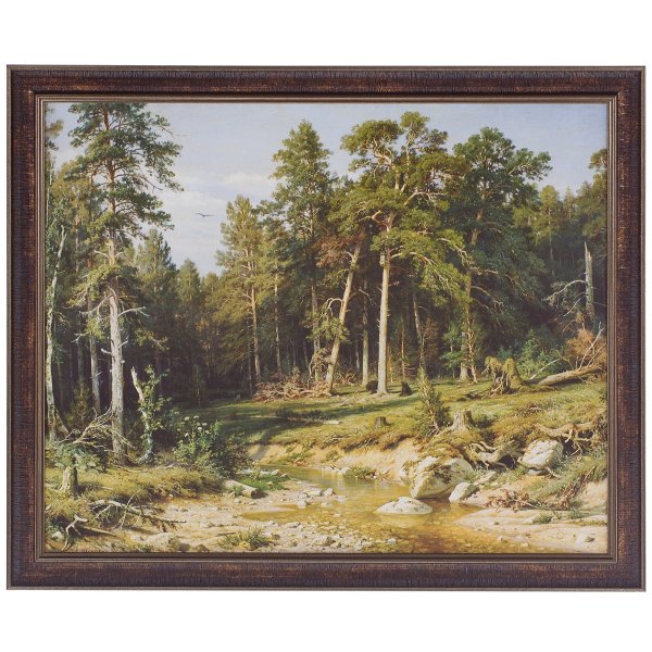 Шишкин Сосновый Бор мачтовый лес в Вятской губернии