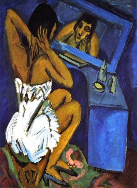 Эрнст Кирхнер портрет