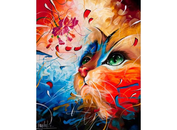 Рисование по номерам на холсте