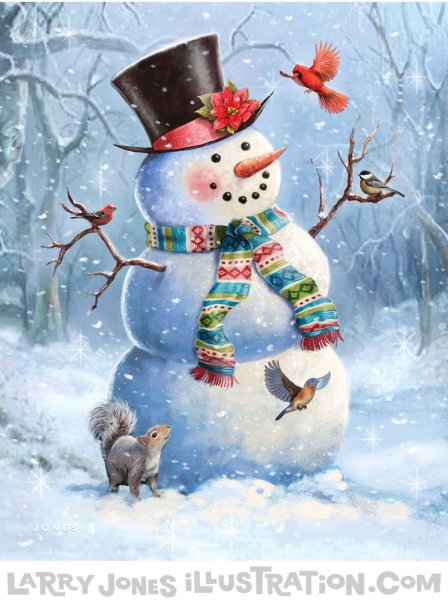 Сказочный Снеговик