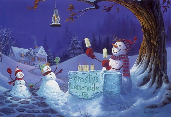 Волшебный Снеговик