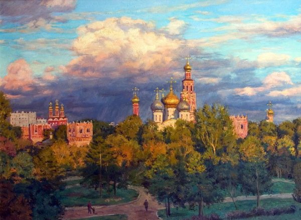 Брусилов Станислав. Картины о Москве