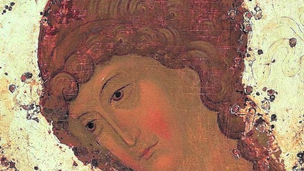 Лик Спасителя Андрей Рублев