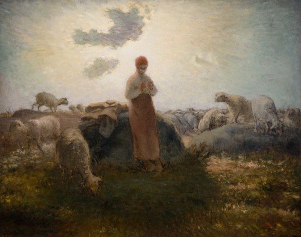 Жан-Франсуа Милле пастушка