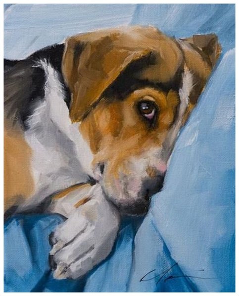 Собаки в современной живописи