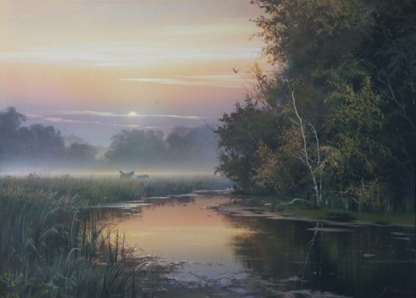 Художник пейзажист Юшкевич