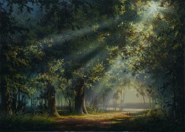 Виктор Юшкевич картины маслом