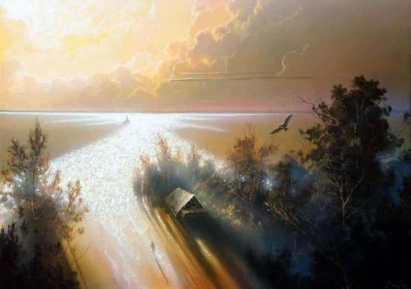 Виктор Юшкевич картины маслом