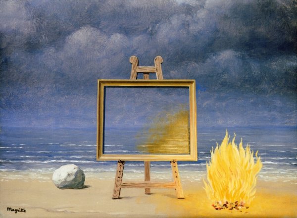 Рене Магритт портрет Стефи Лангю