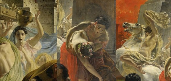 Брюллов Карл прогулка