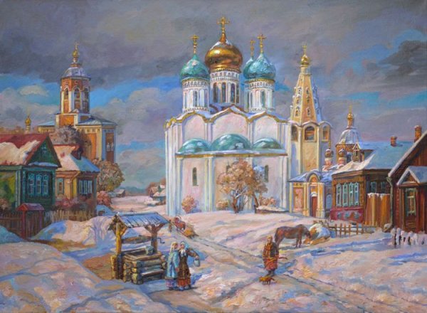 Картина Русь Святая Солощенко