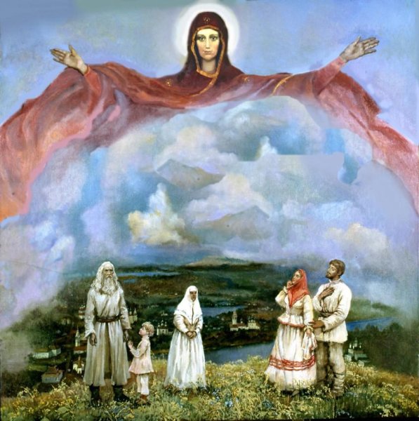 Покров Пресвятой Богородицы над Россией