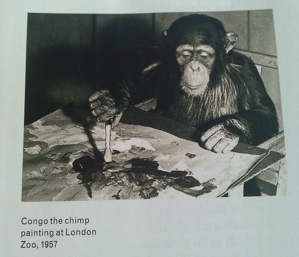 Искусство шимпанзе Конго