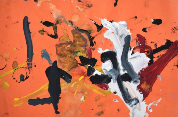 Шимпанзе Конго художник