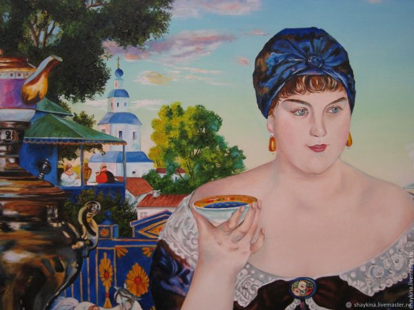 Борис Кустодиев сирень