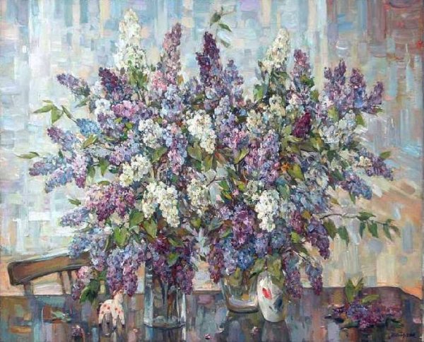 Кустодиев сирень