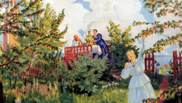 Живопись черемуха Владимир Жданов