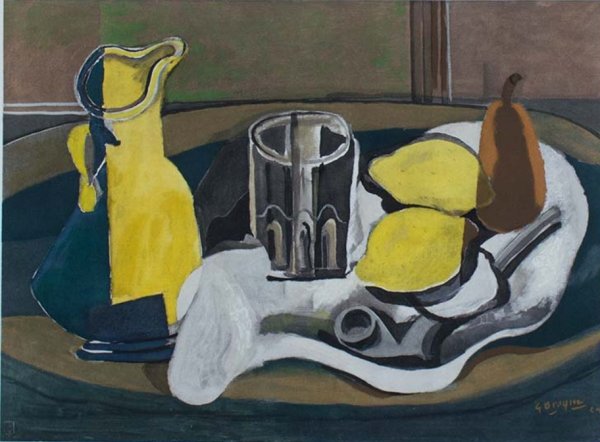 Кубизм Жорж брак лимоны 1929