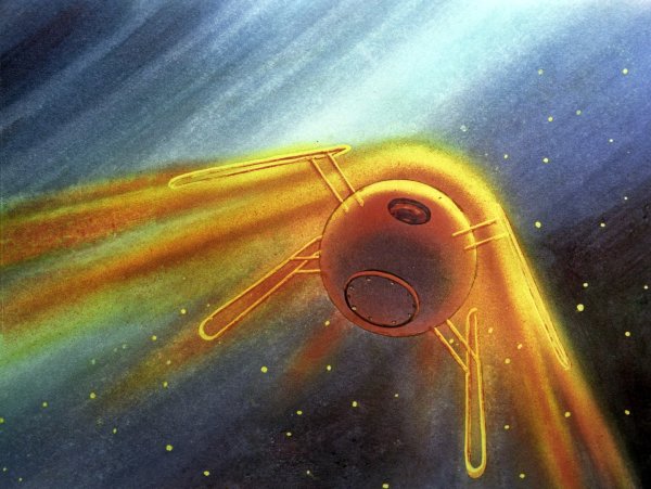 Картины Космонавта Алексея Леонова космос