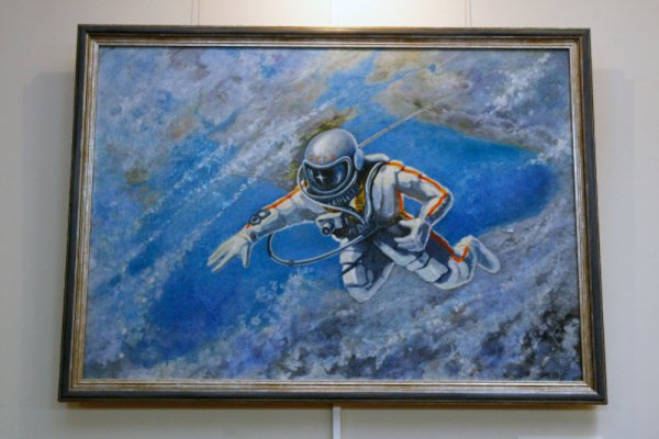 Алексей Леонов космонавт картины