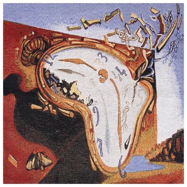 Картина жидкие часы Сальвадора дали