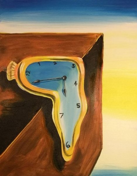 Сальвадор дали время