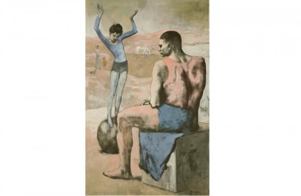 Пабло Пикассо девочка на шаре