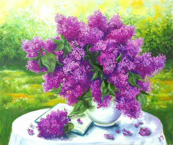 Сирень картины художников
