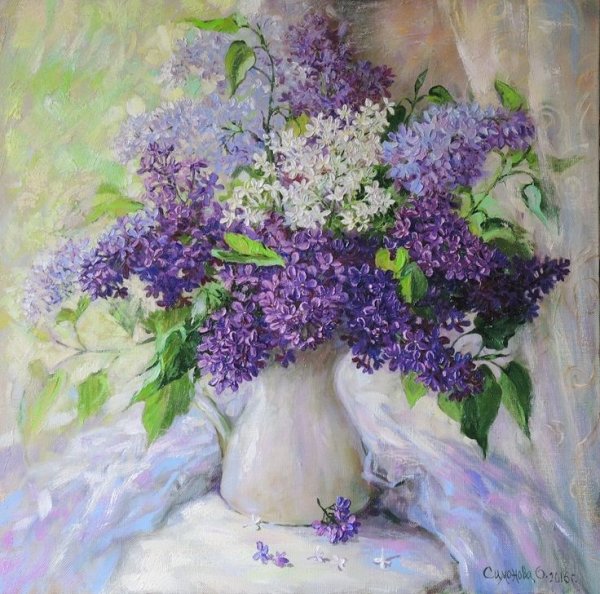 Куинджи сирень