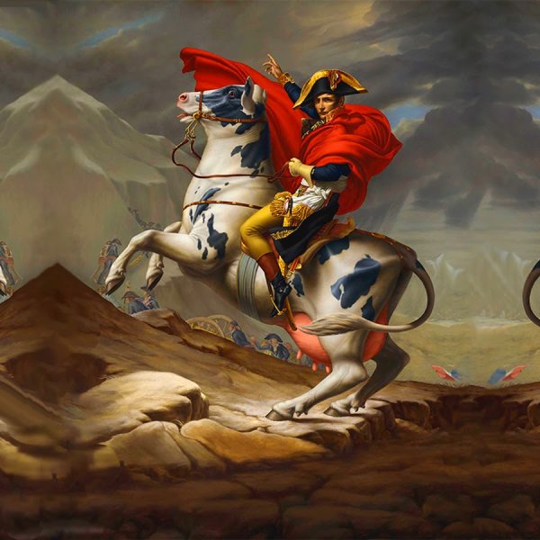 Бонапарт на перевале сен-Бернар