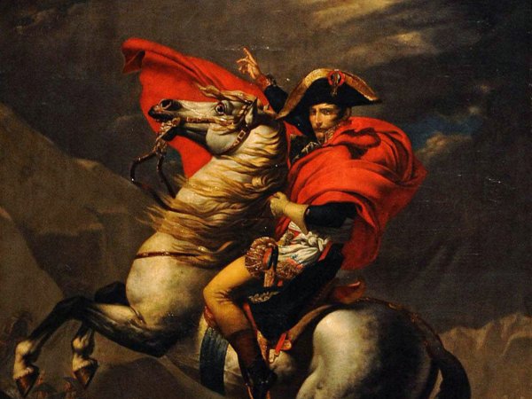 Жак Луи Давид Наполеон на перевале сен-Бернар. 1800