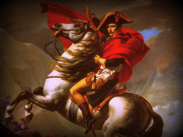 Ж. Л. Давид «Наполеон на перевале сен-Бернар» (1800)